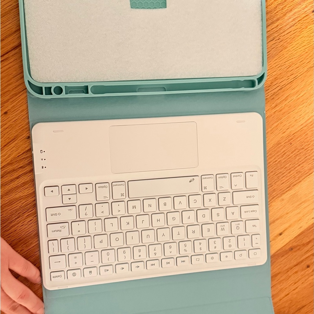 Teal Tablet Keyboard Case